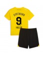 Borussia Dortmund Sebastien Haller #9 Kotipaita Lasten 2023-24 Lyhythihainen (+ shortsit)